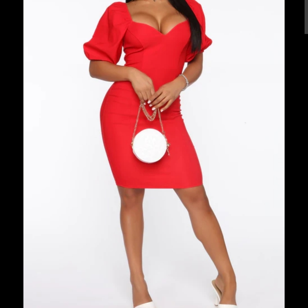 Lets Be Extra midi dress